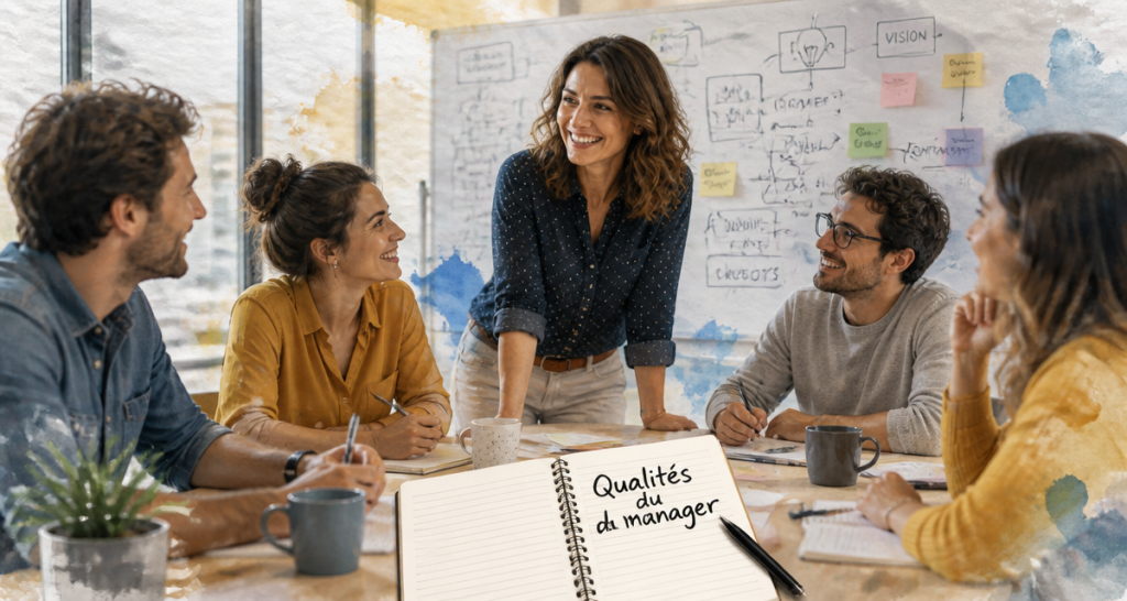 qualités du manager en équipe moderne