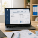 comptable full remote sur ordinateur à domicile