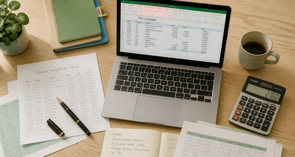 tableau comptable excel gratuit sur bureau