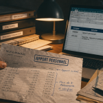 virement compte perso vers compte pro comptabilité, apport personnel, relevé bancaire, tableau Excel