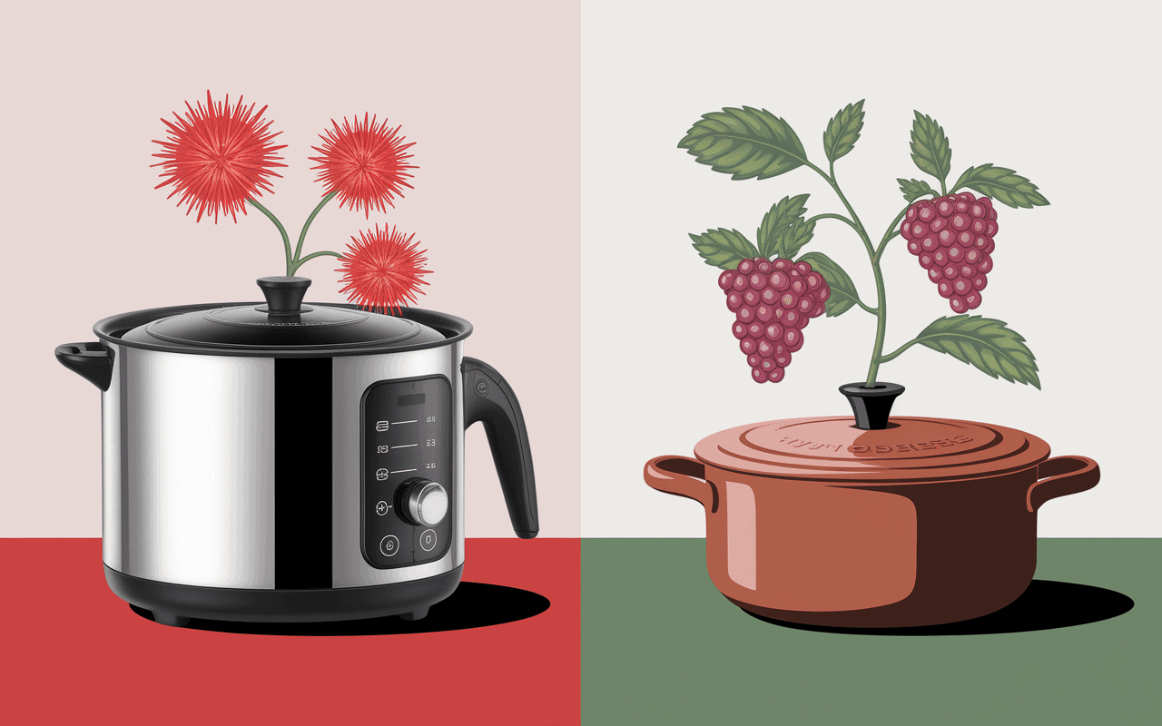 Comparaison cuisson des betteraves rouges autocuiseur vs casserole