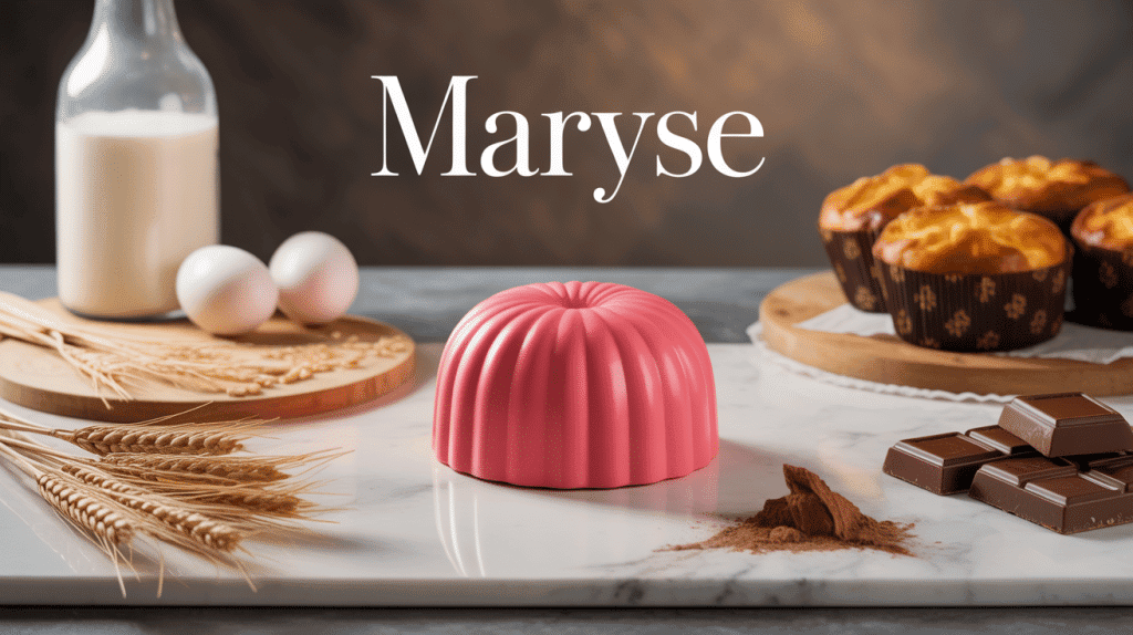 Cuisine une maryse silicone rouge ingrédients pâtisserie