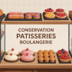 Assortiment pâtisseries boulangerie durée conservation