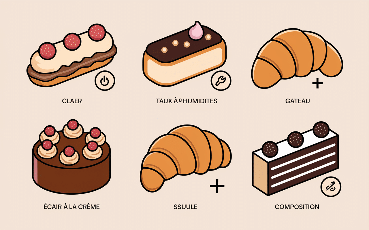 Facteurs durée conservation pâtisserie boulangerie