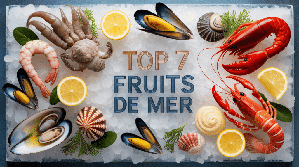 Plateau fruit de mer top 7 avec homard huître crevette