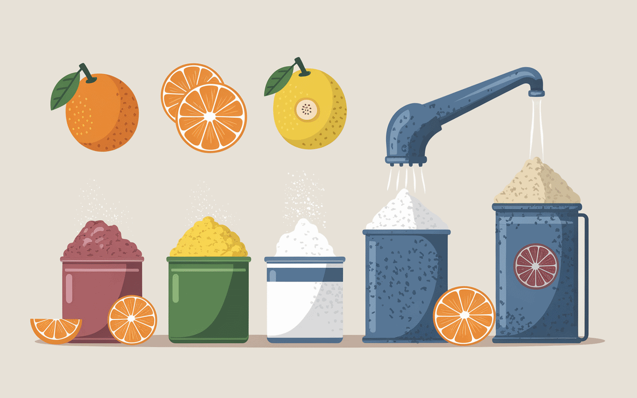 processus fabrication pectine halal extraction fruits