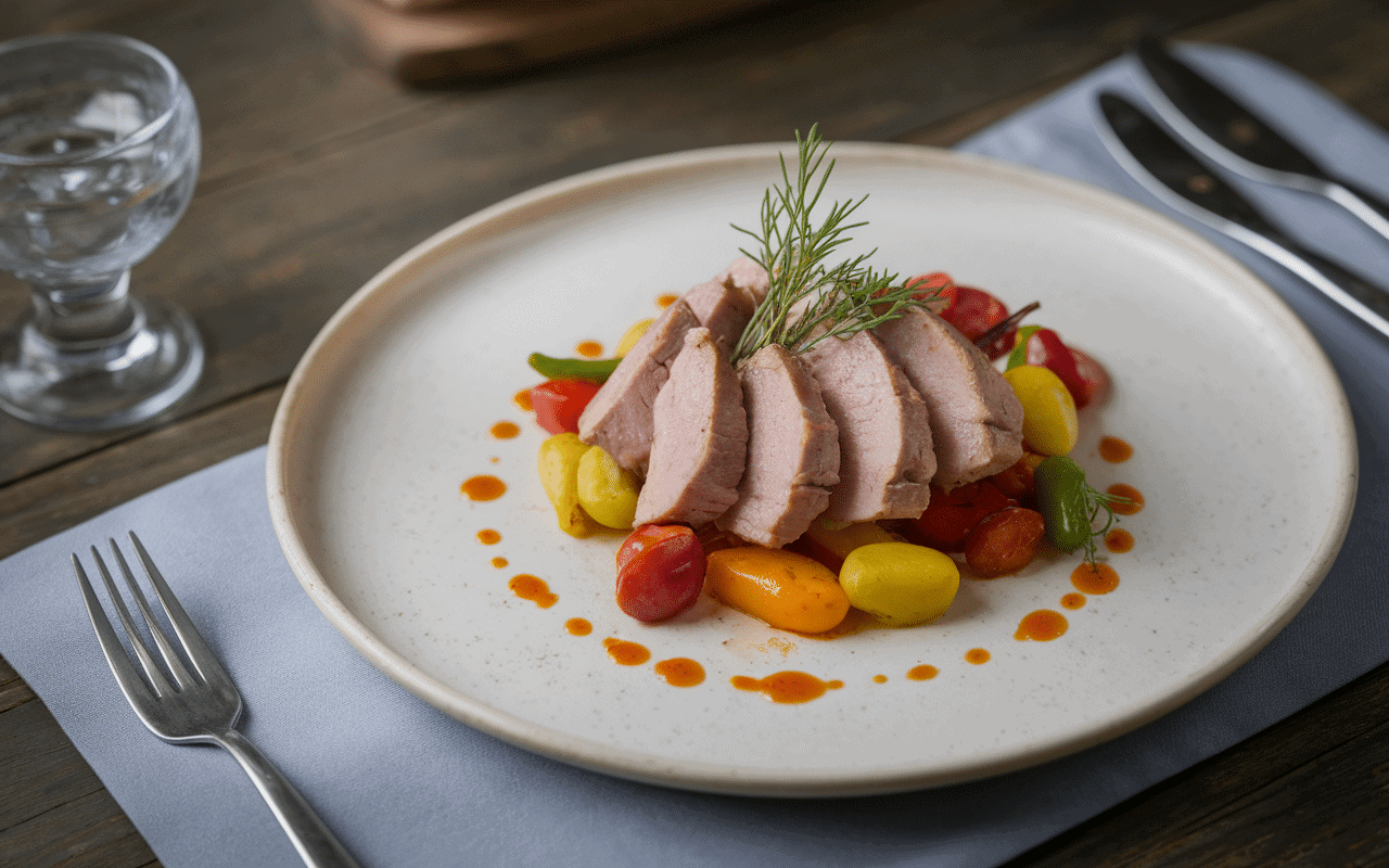 Accompagnements paupiette de porc au four recette plat complet