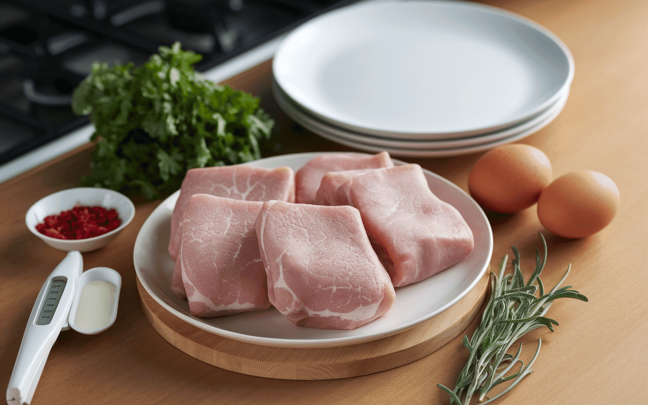 Ingrédients paupiette de porc au four recette préparation