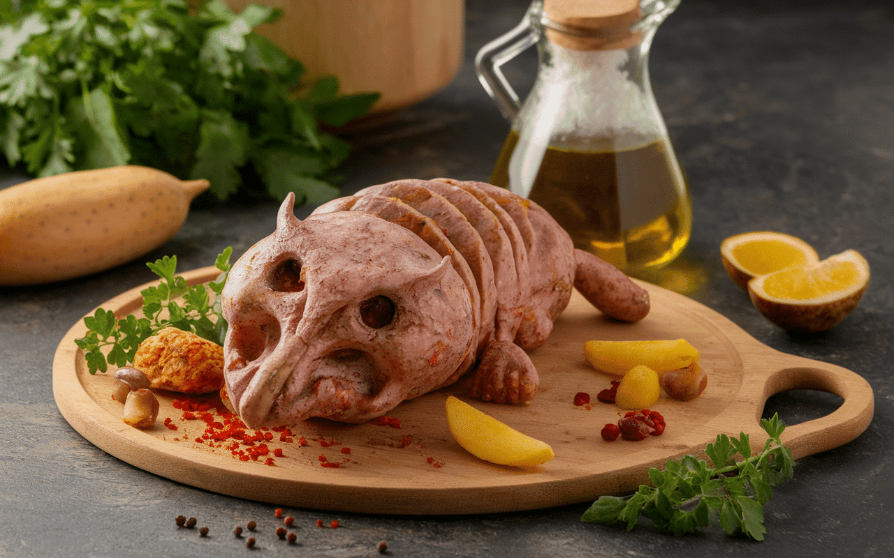 Ingrédients frais pour pulpitos a la gallega