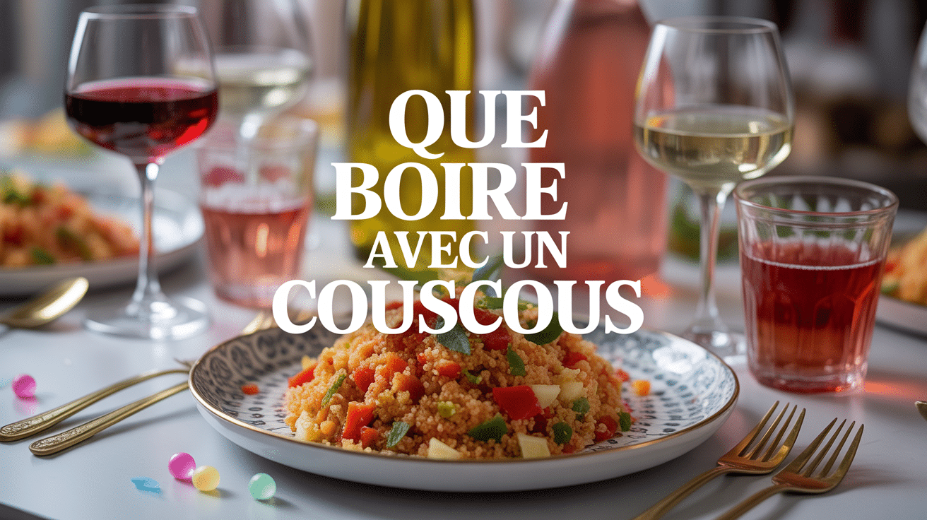 table elegante pour que boire avec un couscous vin the epices
