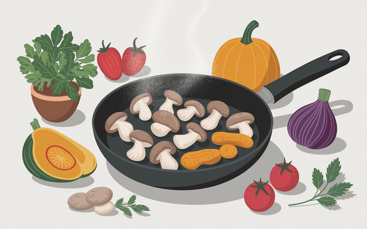 Quels légumes se marient bien avec les champignons en recettes créatives