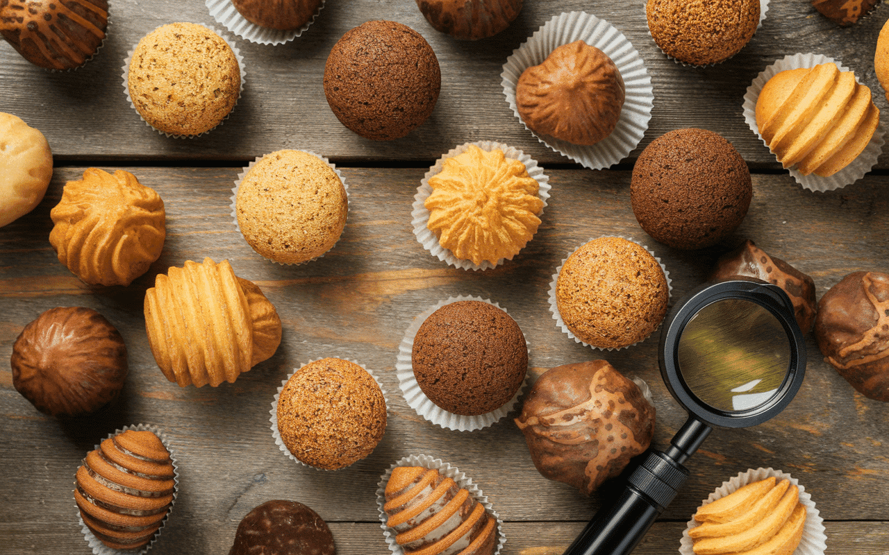 Madeleine sans sucre à comparer sur table