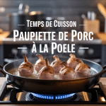 Paupiettes de porc dorées à la poêle, temps de cuisson paupiettes de porc à la poêle