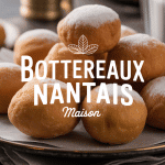 Bottereaux nantais recette assiette de beignets dorés