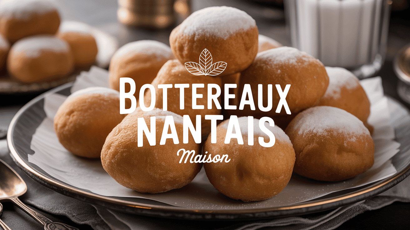 Bottereaux nantais recette assiette de beignets dorés