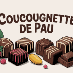 Coucougnette de Pau décorée amandes et framboises