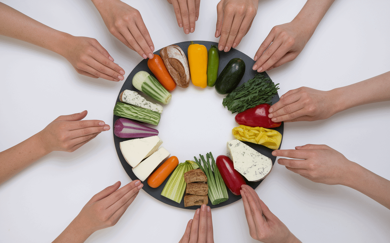 couronne de noel aperitif preparation bouchées mains