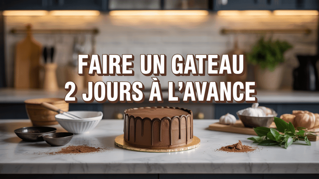 Faire un gateau 2 jours a l'avance cuisine moderne gateau chocolat