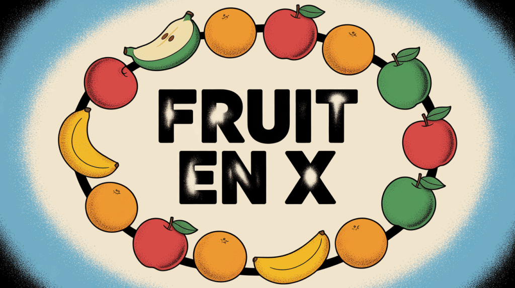 fruit en x illustration point d interrogation jeux