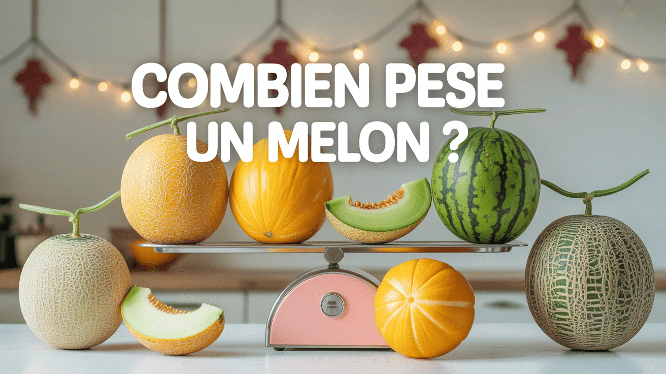 photo poid melon balance cuisine