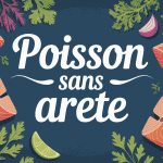 Plateau de poisson sans arête avec légumes