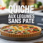 quiche aux legume sans pate dorée aux légumes variés