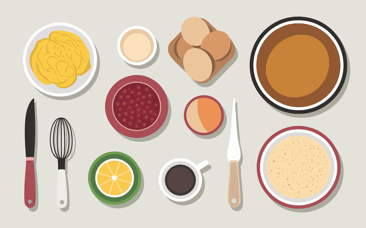 Ingrédients recette gâteau sans matière grasse ni sucre bananes compote