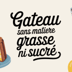 Gâteau sans matière grasse ni sucre avec ingrédients naturels