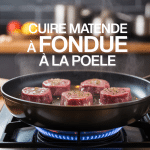 recette viande à fondue à la poêle en cuisson fonte