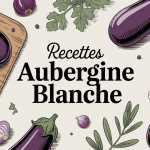 recettes aubergine blanche aubergines planche huile