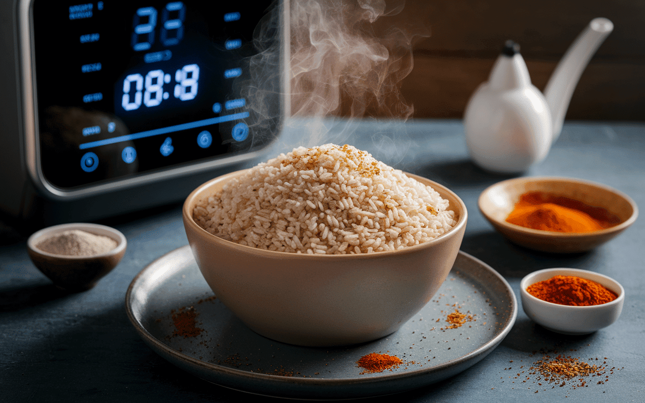 chronomètre riz au micro onde parfait