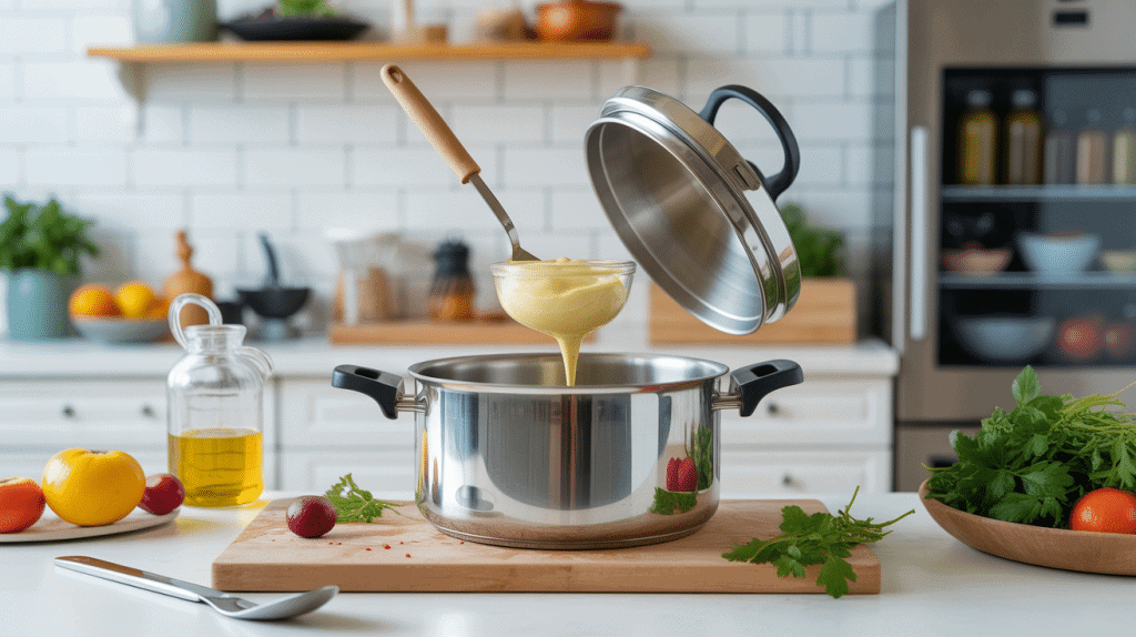 Pot ouvert, temps de conservation mayonnaise industrielle