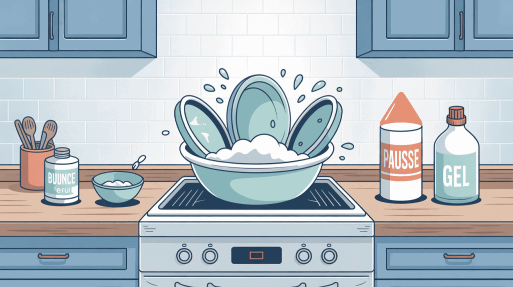 en panne de pastille lave-vaisselle, alternatives sûres et simples