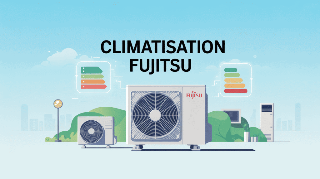 fujitsu climatisation guide visuel choix et installation