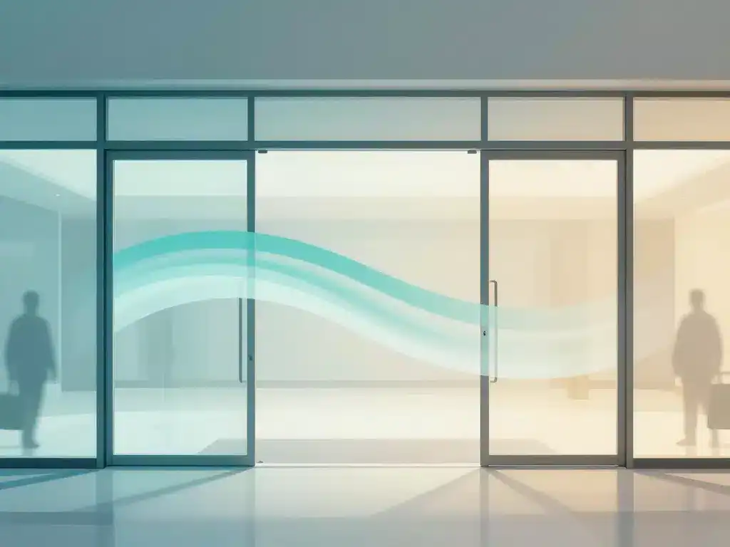 Schéma glas sas tampon air et bruit