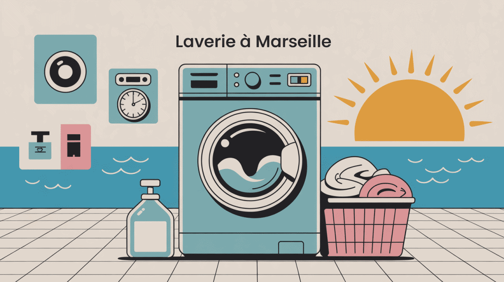 illustration guide laverie marseille