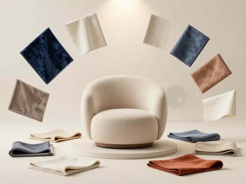 Choisir matière et couleur de housse pour fauteuil crapaud Ikea