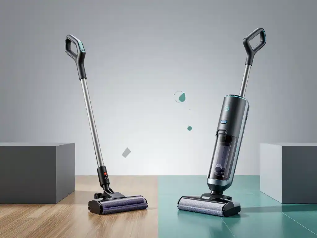 quel tineco choisir entre aspirateur-laveur et balai sec, illustration