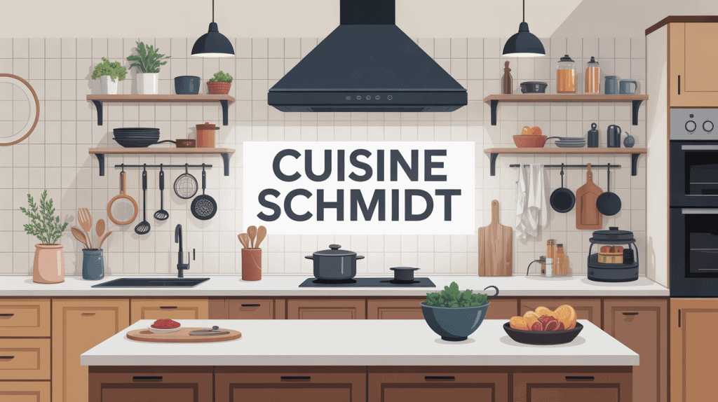 cuisine schmidt avis illustration cuisine moderne
