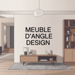 meuble d angle design optimisant l’espace d’un intérieur lumineux