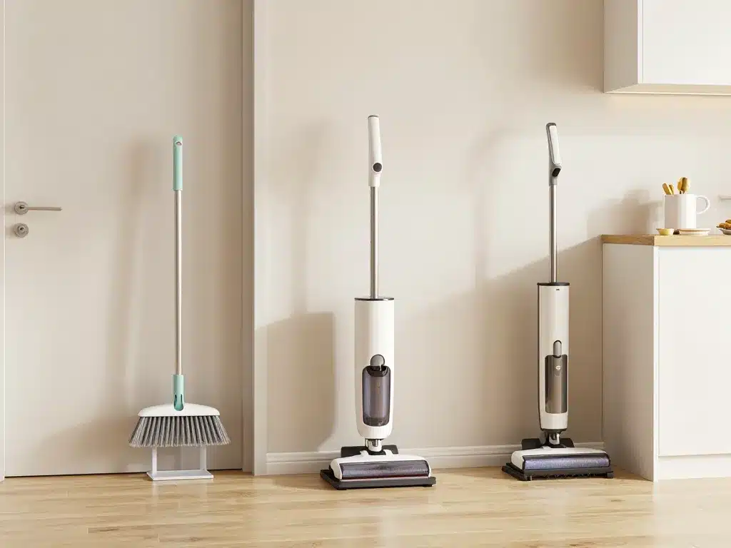 meuble range balai et aspirateur options pour maison et appartement