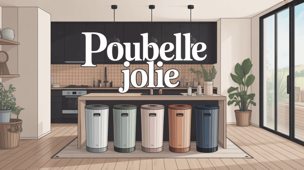 Poubelle jolie : comment allier décoration, praticité et hygiène chez vous