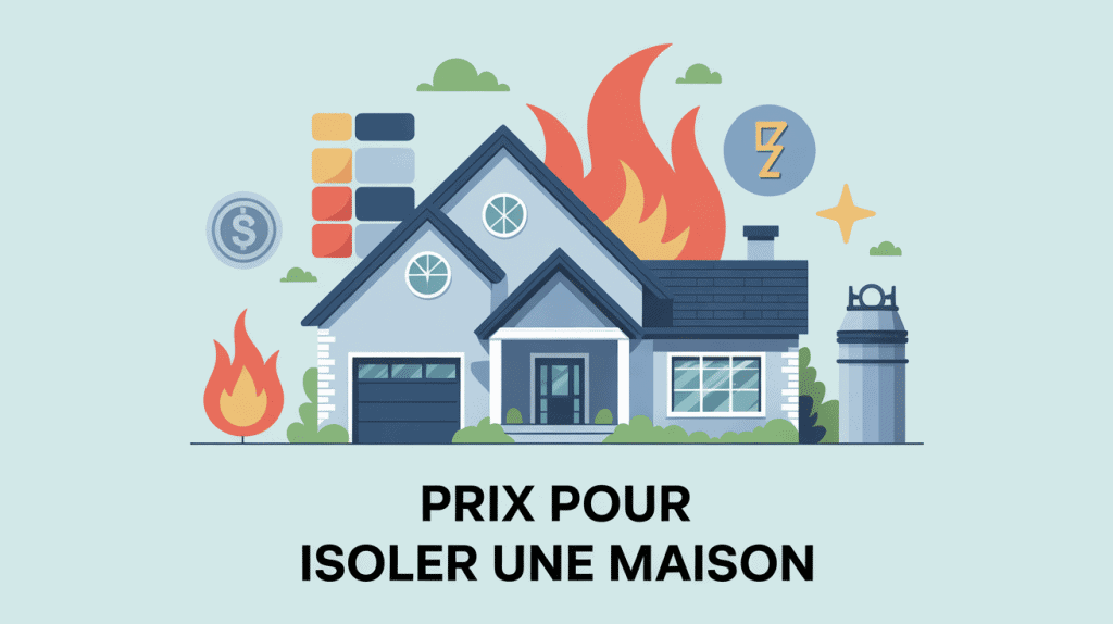 prix pour isoler une maison illustration thermique et énergie