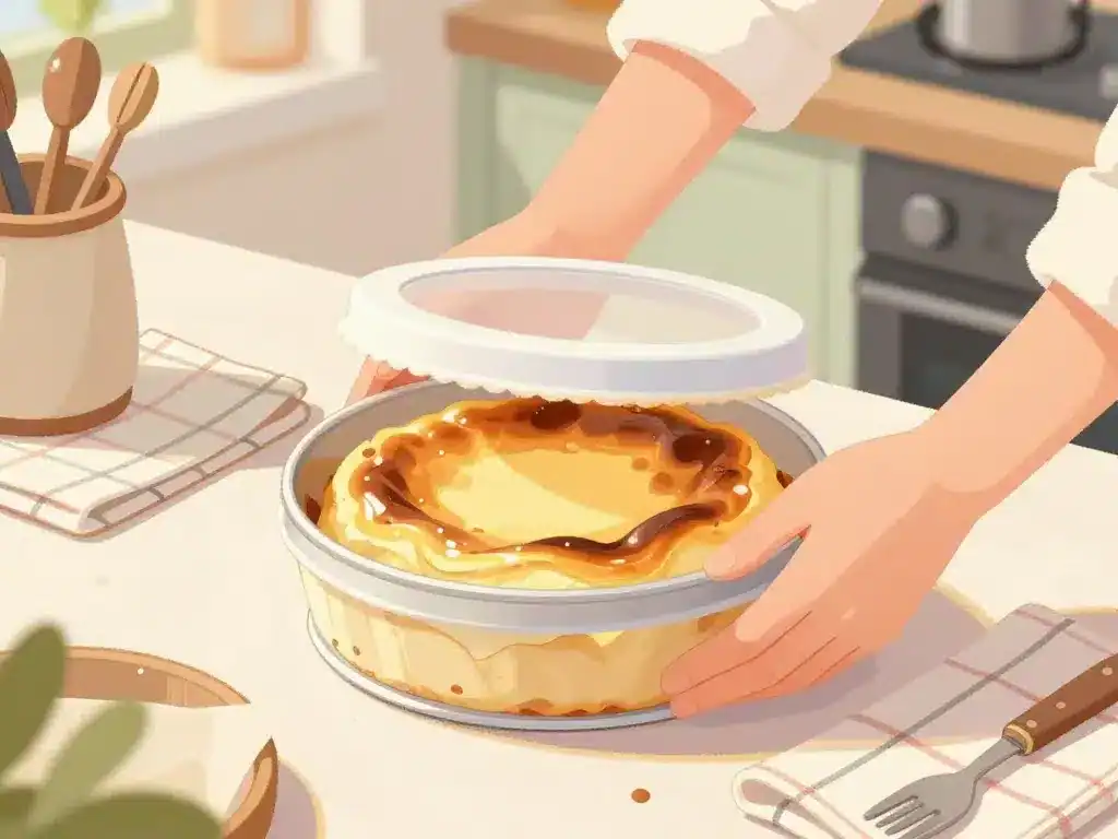 Conservation gateau basque en boîte hermétique à la maison