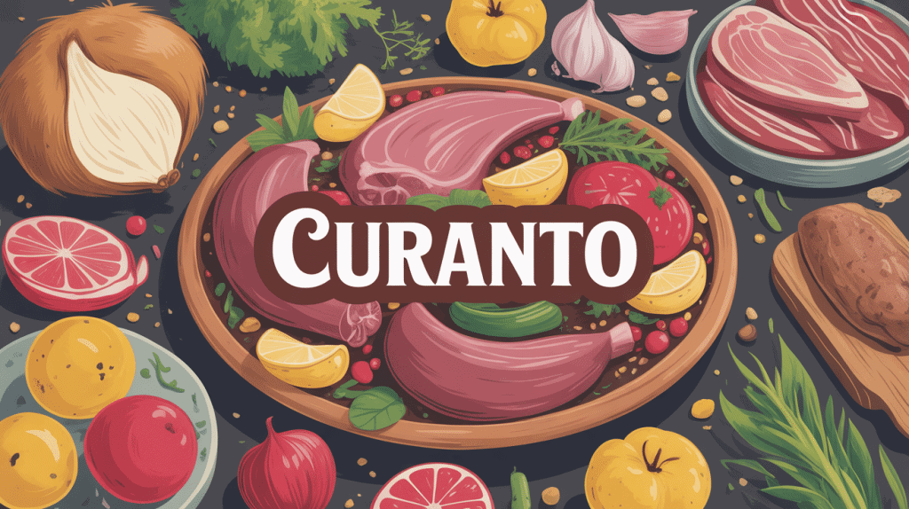 Image curanto plat chilote viandes fruits de mer pommes de terre