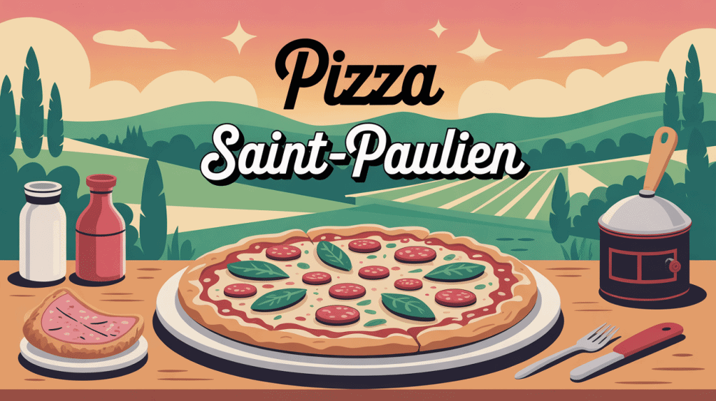 illustration pizza saint paulien ambiance chaleureuse