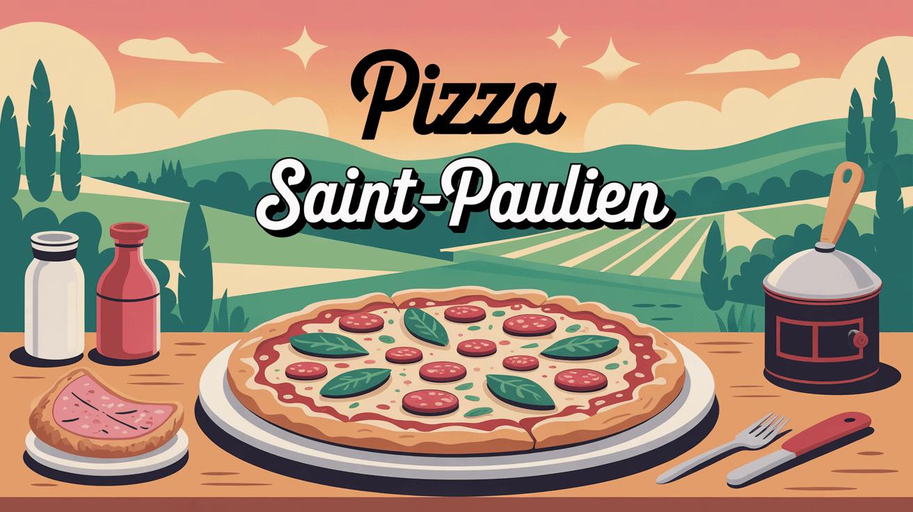 illustration pizza saint paulien ambiance chaleureuse