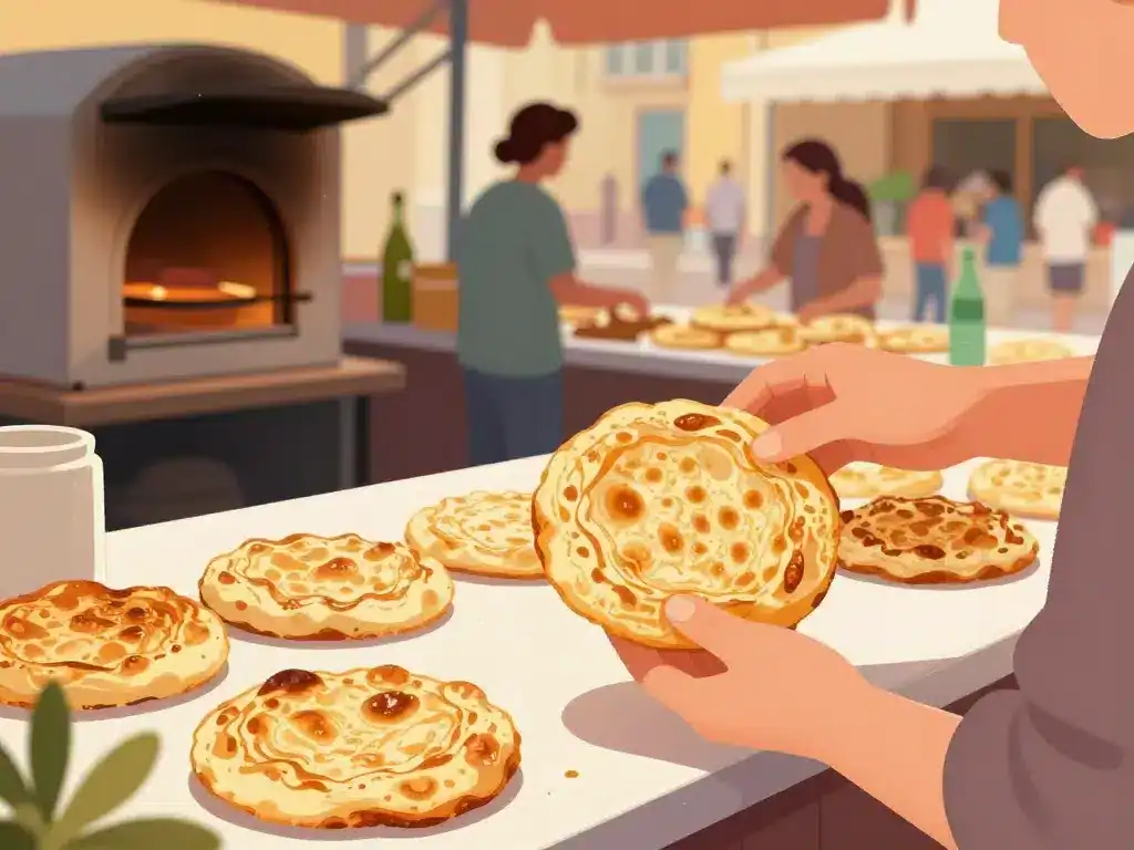 meilleure socca nice critères visuels street food