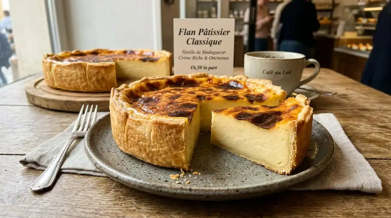 Flan pâtissier à la vanille