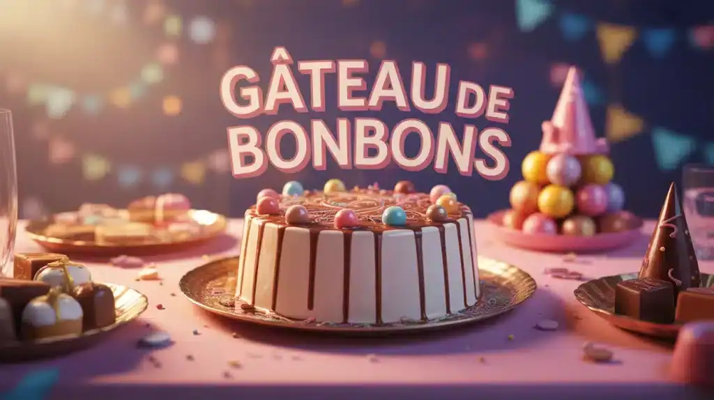 Gâteau de bonbons : créez une pièce montée spectaculaire sans aucune cuisson